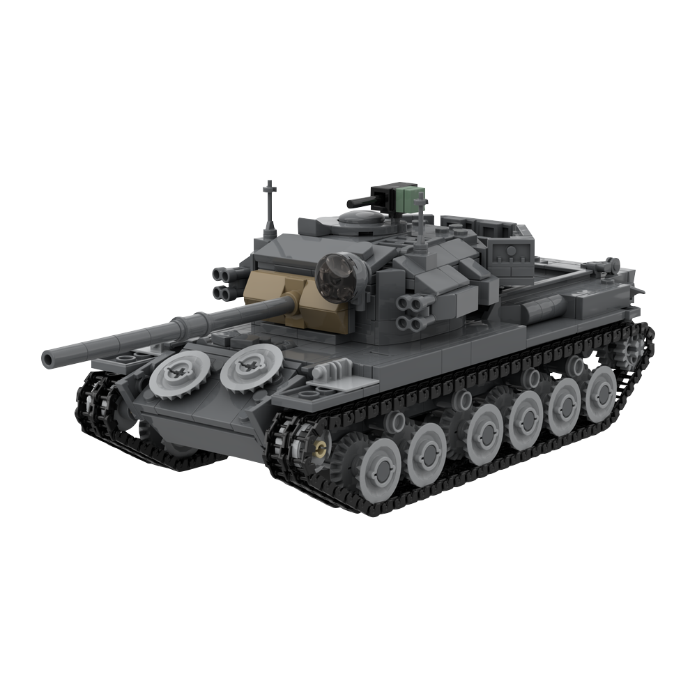 Lego Compatible Military Tank - MOC Centurion mk. 5/1 Tank Building