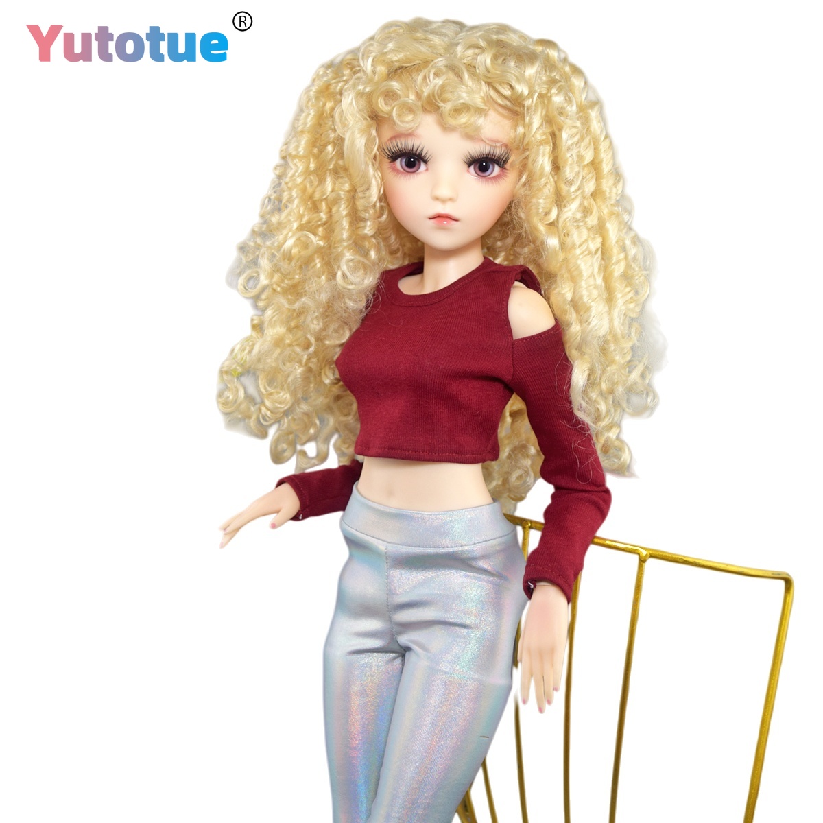 Bjd Doll 1 6 Full Set With Clothes - YUTOTUE 60cm Height Girl Doll Blonde