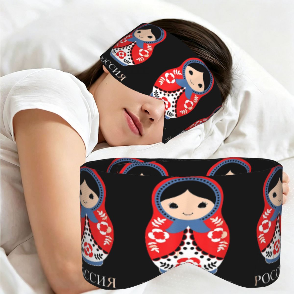 Dolls - Russian Doll Matryoshka sleep mask Light