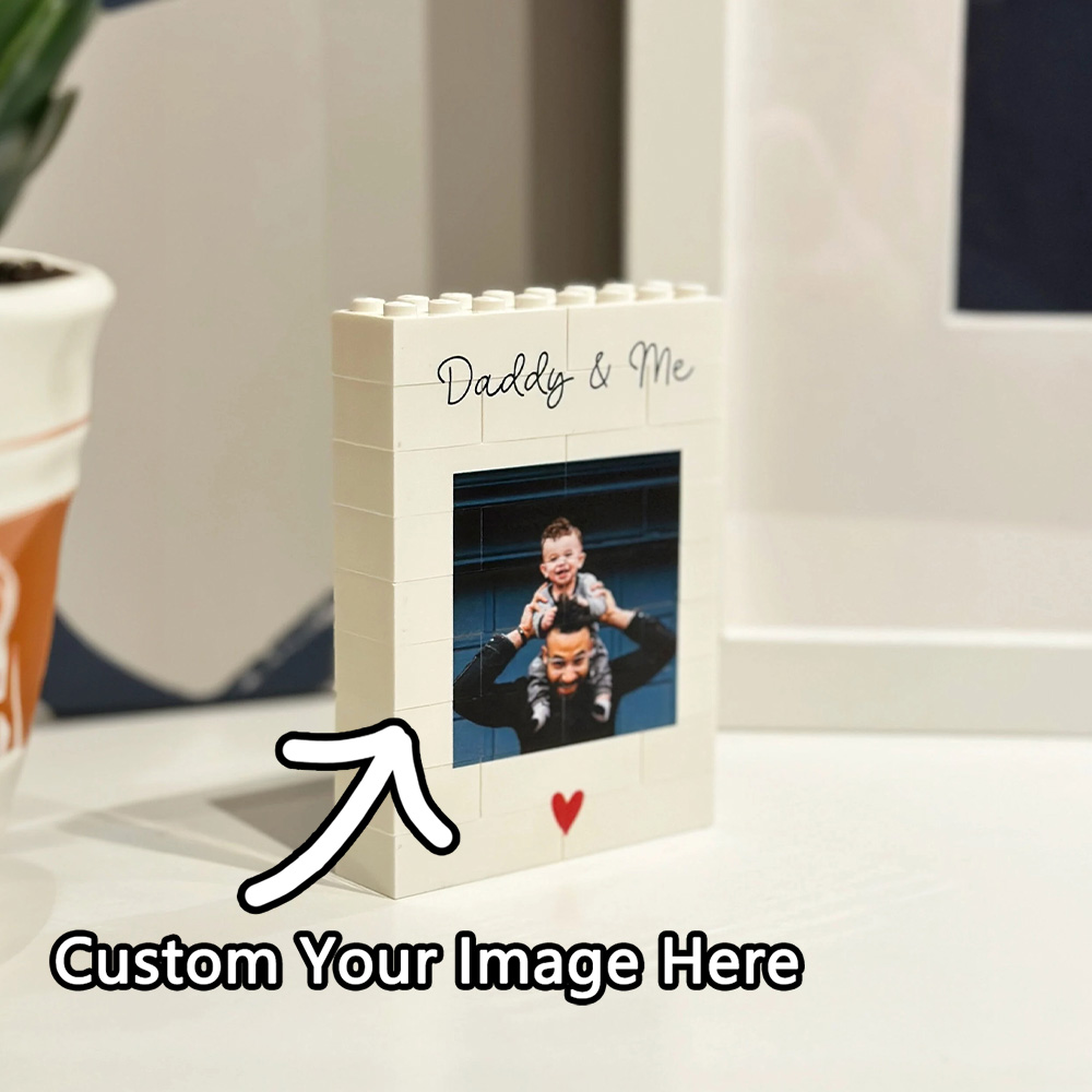 Building Blocks - Personalised Daddy & Me Building Block