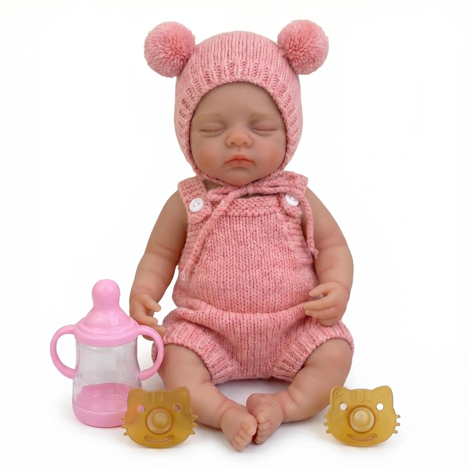 Reborn Baby Doll Silicone Realistic - NPK 12inch Premie Reborn Baby Doll