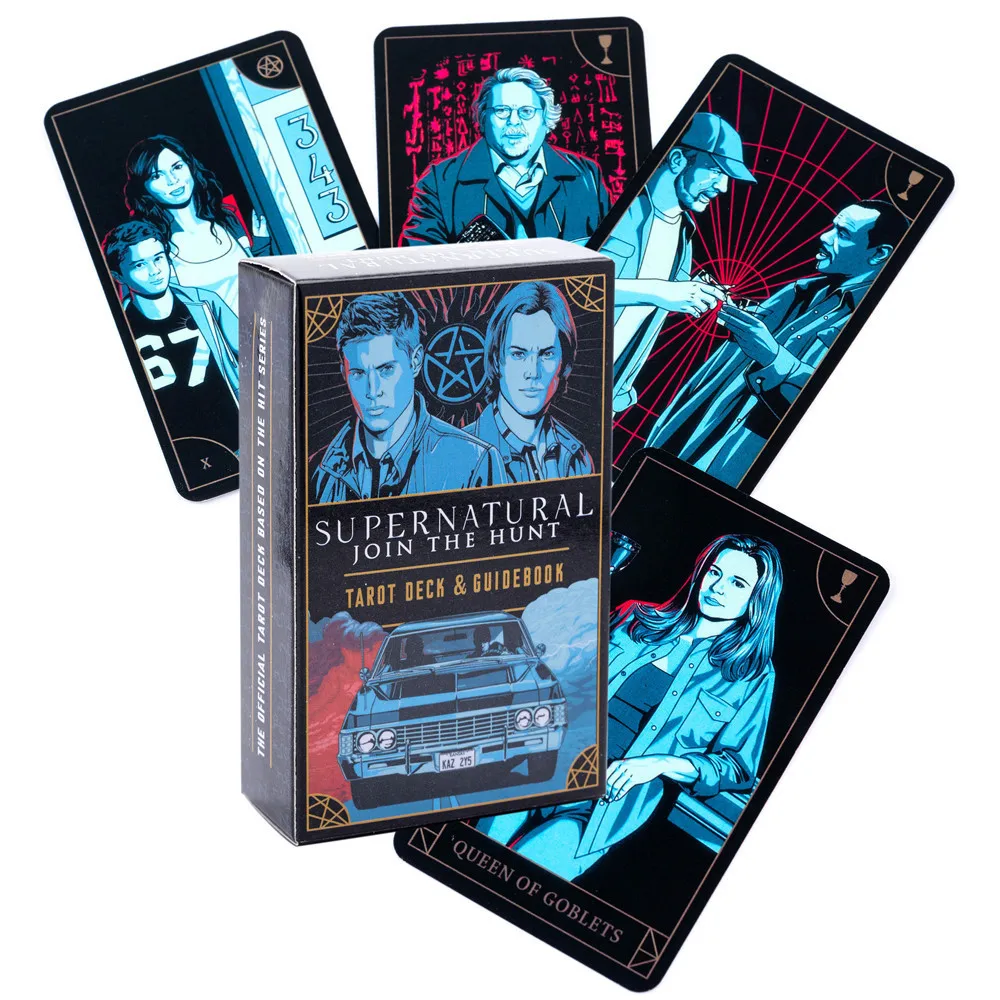 Tarot Cards Deck With Guidebook - Supernatural Tarot Deck and Guidebook Card