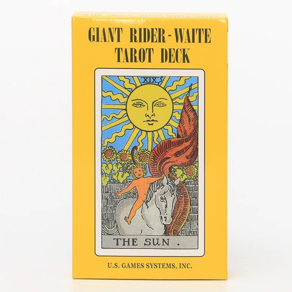 Tarot Cards Deck With Guidebook - 10*17.3cm Large Classic Rider Waite Tarot