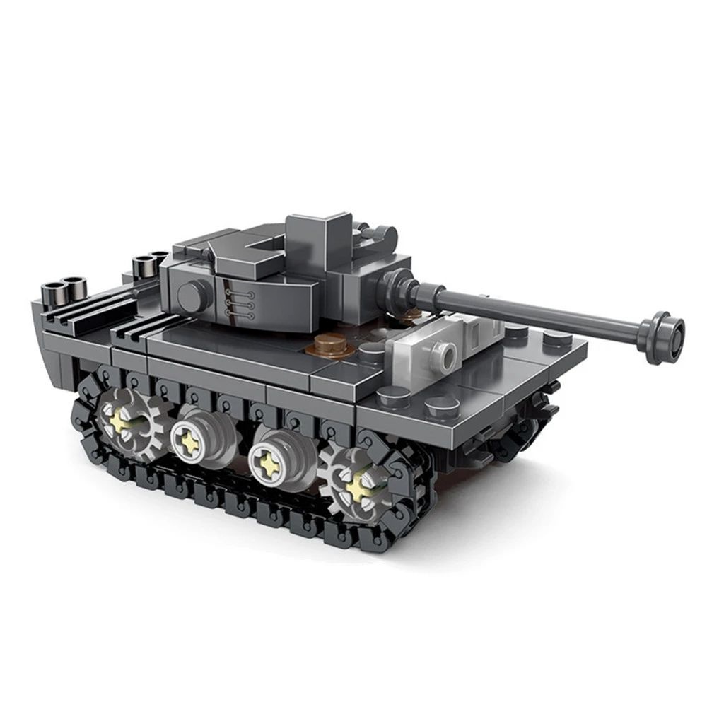 Lego Compatible Military Tank - World War Army Military Soldiers SAWT