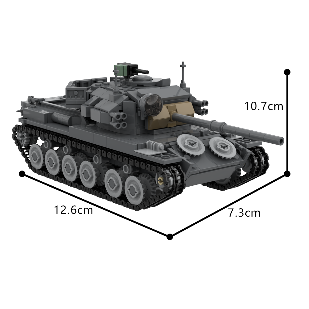 MOC Centurion mk. 5/1 Tank Bui - đánh giá và giá Lego Compatible Military Tank