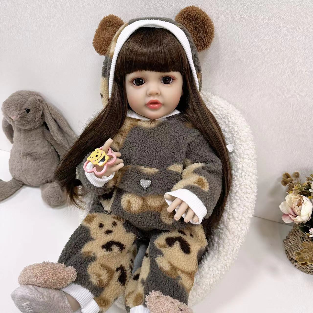 Cokela 55cm Realistic Silicone - đánh giá và giá Reborn Baby Doll Silicone Realistic