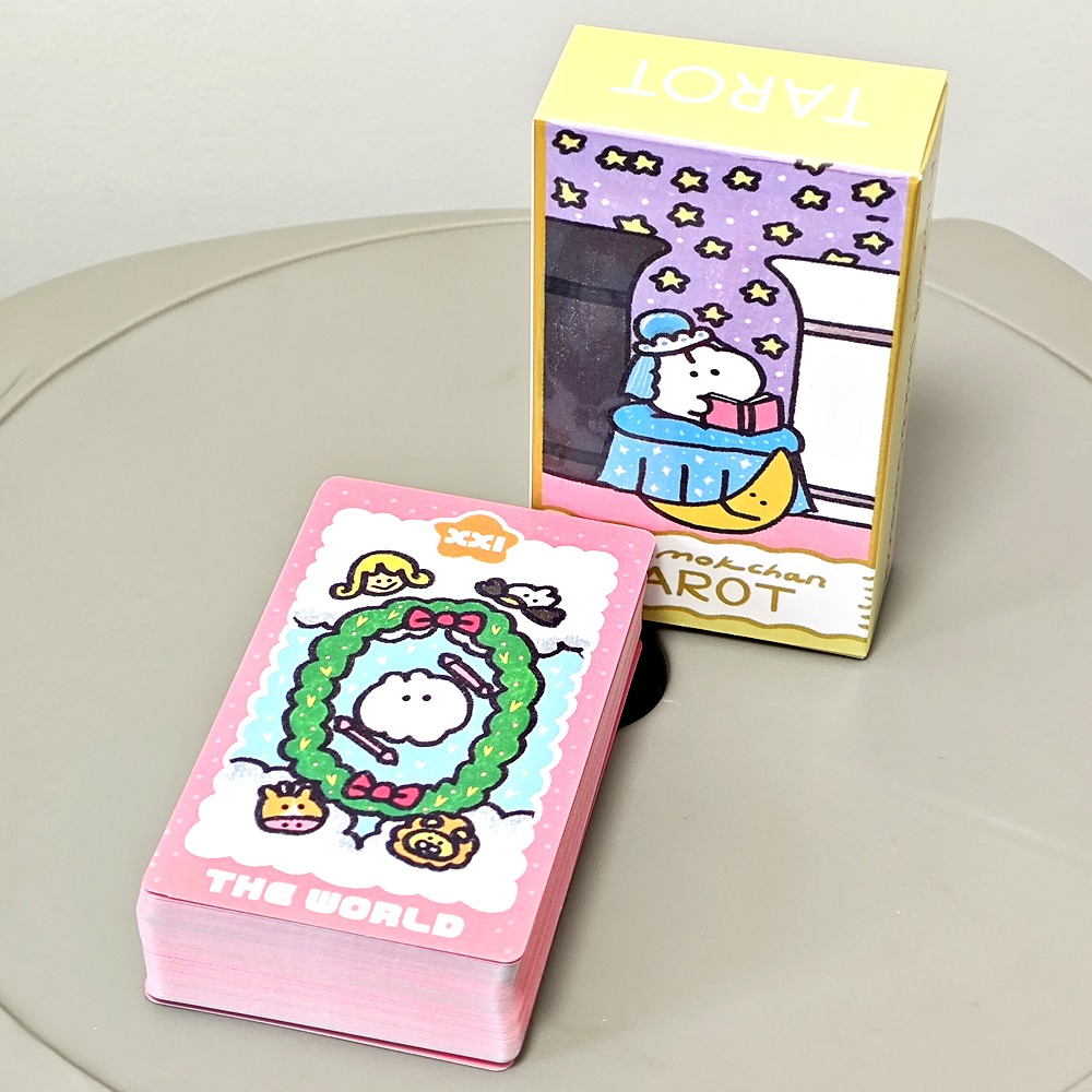 10.3*6cm Mokmok Chan Tarot Soo - đánh giá và giá Tarot Cards Deck With Guidebook
