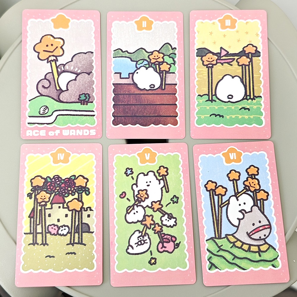 10.3*6cm Mokmok Chan Tarot Soo - đánh giá và giá Tarot Cards Deck With Guidebook
