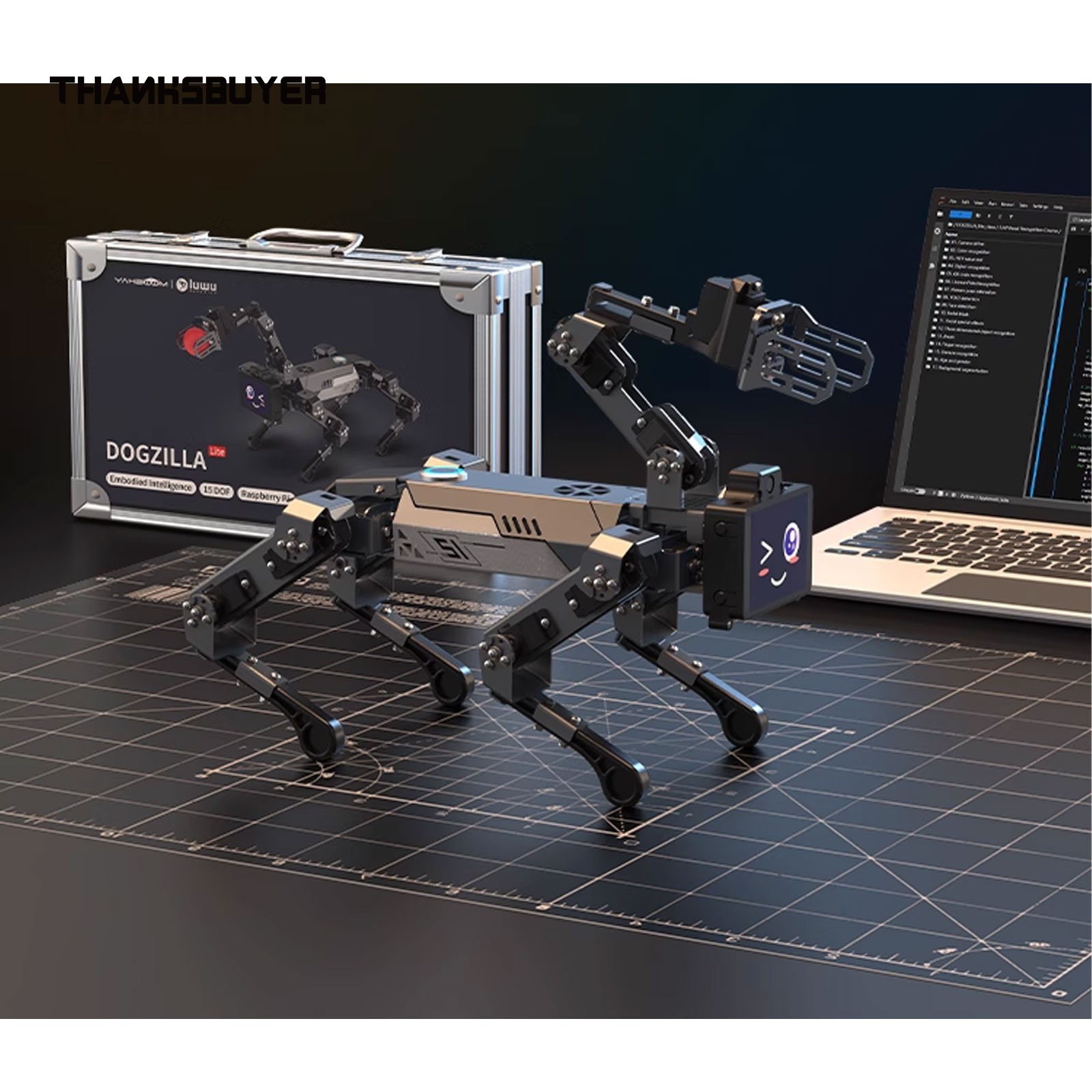 DOGZILLA-Lite 15DOF AI Bionic  - đánh giá và giá Remote Control Toys