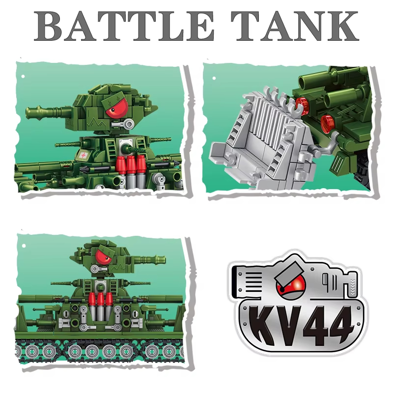 Tank World Cartoon Model Muild - đánh giá và giá Lego Compatible Military Tank