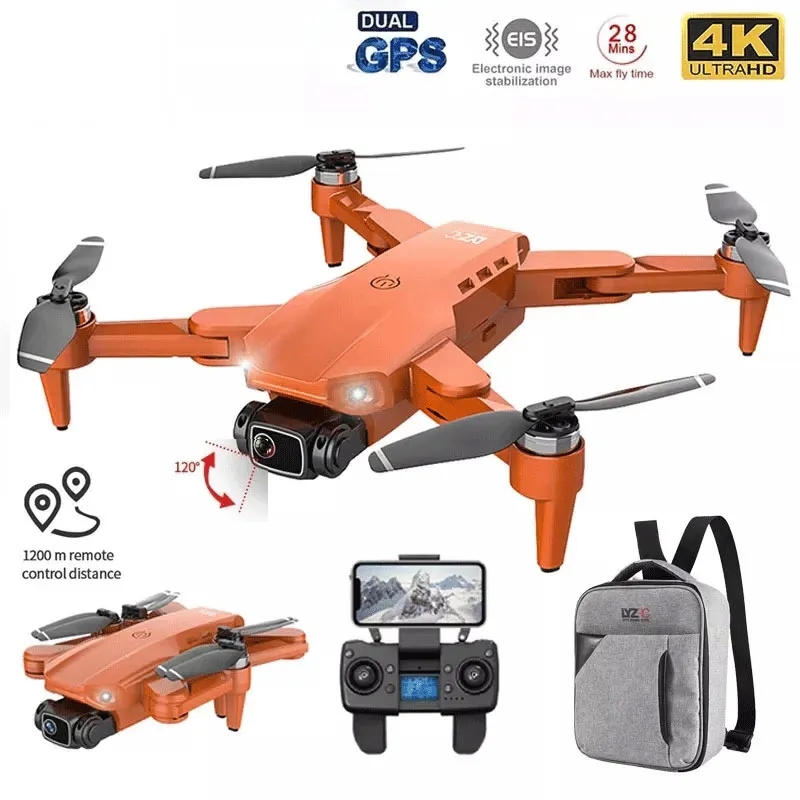 Drone L900 Pro 4K Professional - đánh giá và giá Fpv Brushless Rc Drone 4K