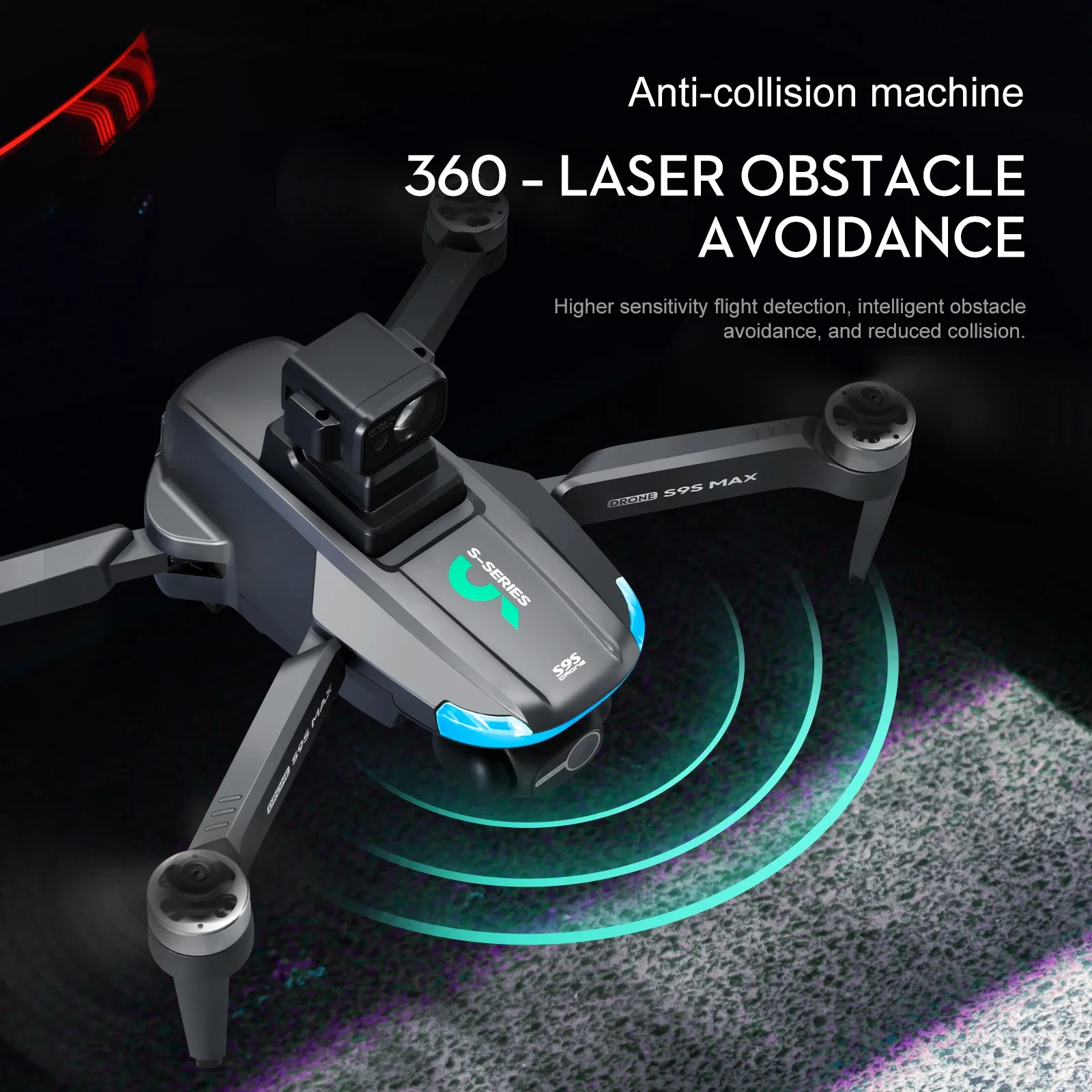 NEW S9S MAX MINI Drone 4K 2-Ax - đánh giá và giá Fpv Brushless Rc Drone 4K