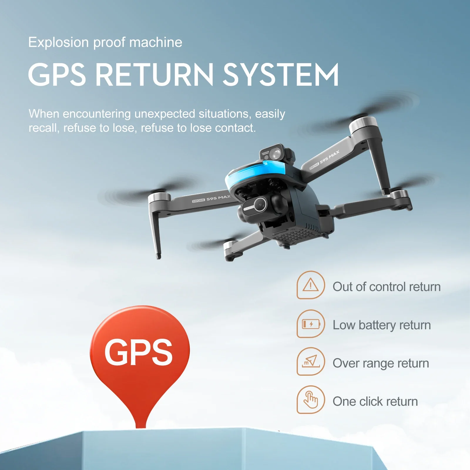 NEW S9S MAX MINI Drone 4K 2-Ax - đánh giá và giá Fpv Brushless Rc Drone 4K