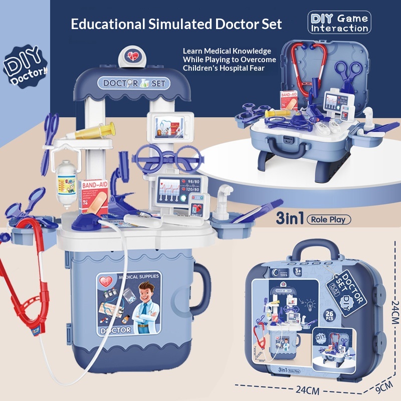 Generic  3 In 1 DIY Doctor Sta - đánh giá và giá Educational Toys