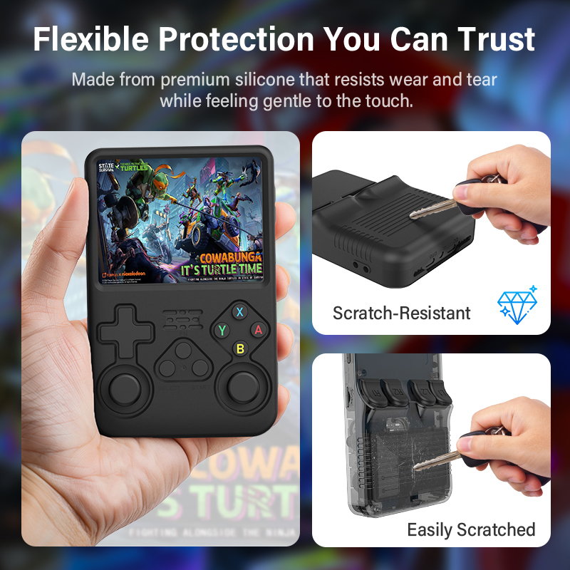Case R36s Protective case For  - đánh giá và giá Retro Handheld Game Console R36S