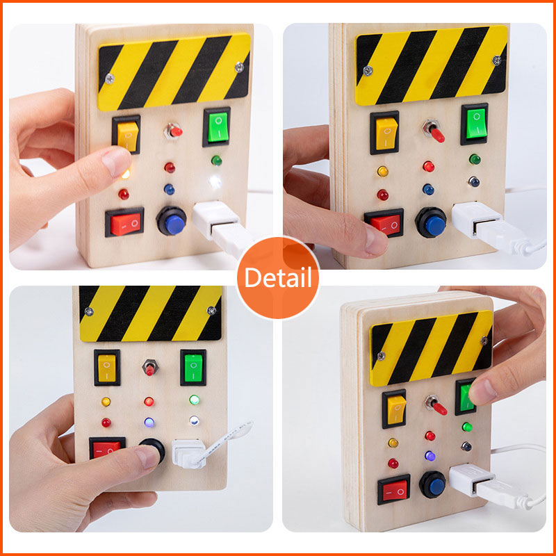 Montessori Busy Board Sensory  - đánh giá và giá Montessori Wooden Busy Board Toddler