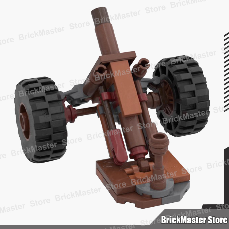 MOC Military War Scene Gas Tan - đánh giá và giá Lego Compatible Military Tank