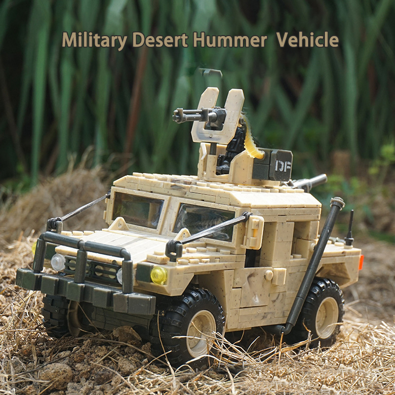 MOC Military Hummer Building B - đánh giá và giá Lego Compatible Military Tank