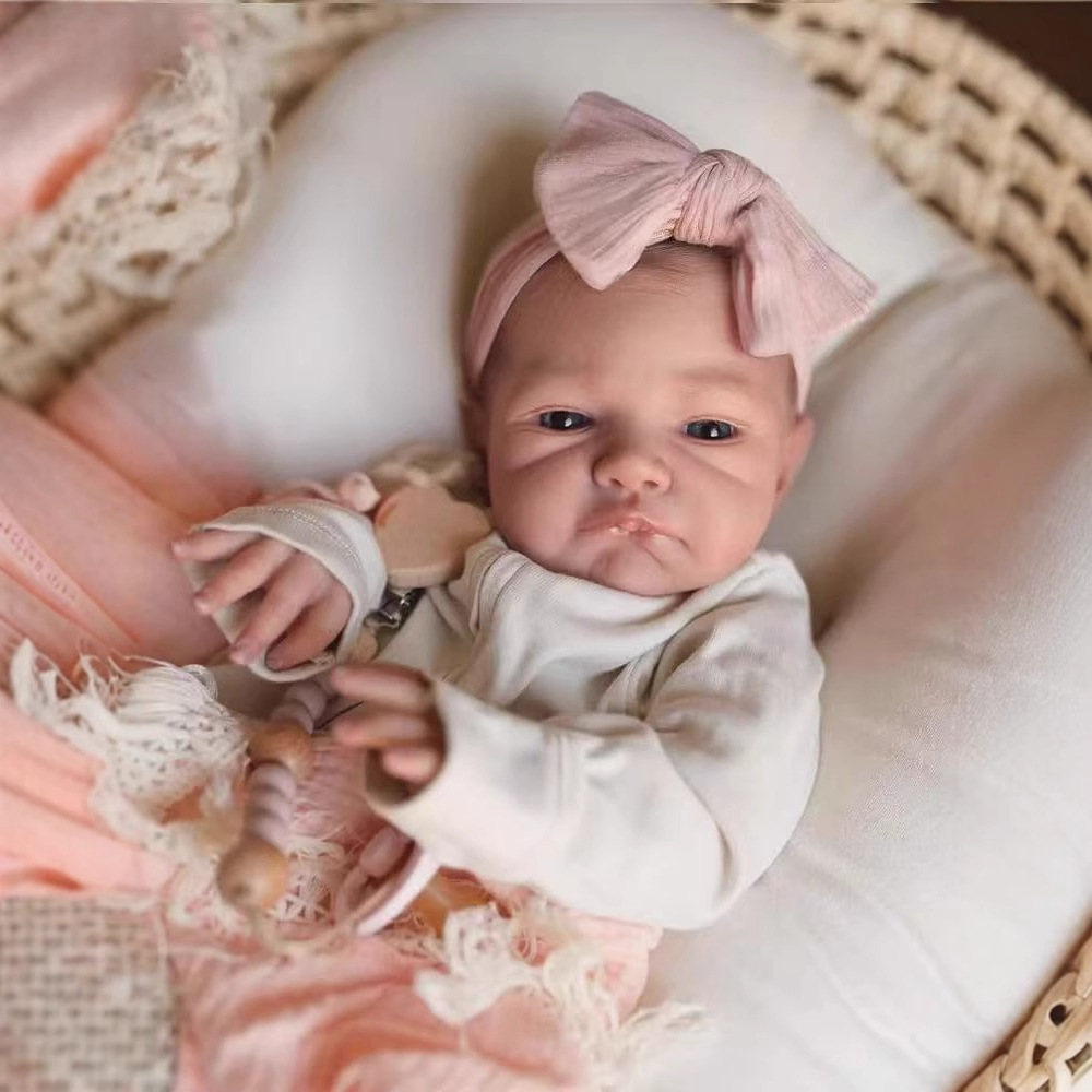48CM Reborn Silicone Dolls Aug - đánh giá và giá Reborn Baby Doll Silicone Realistic