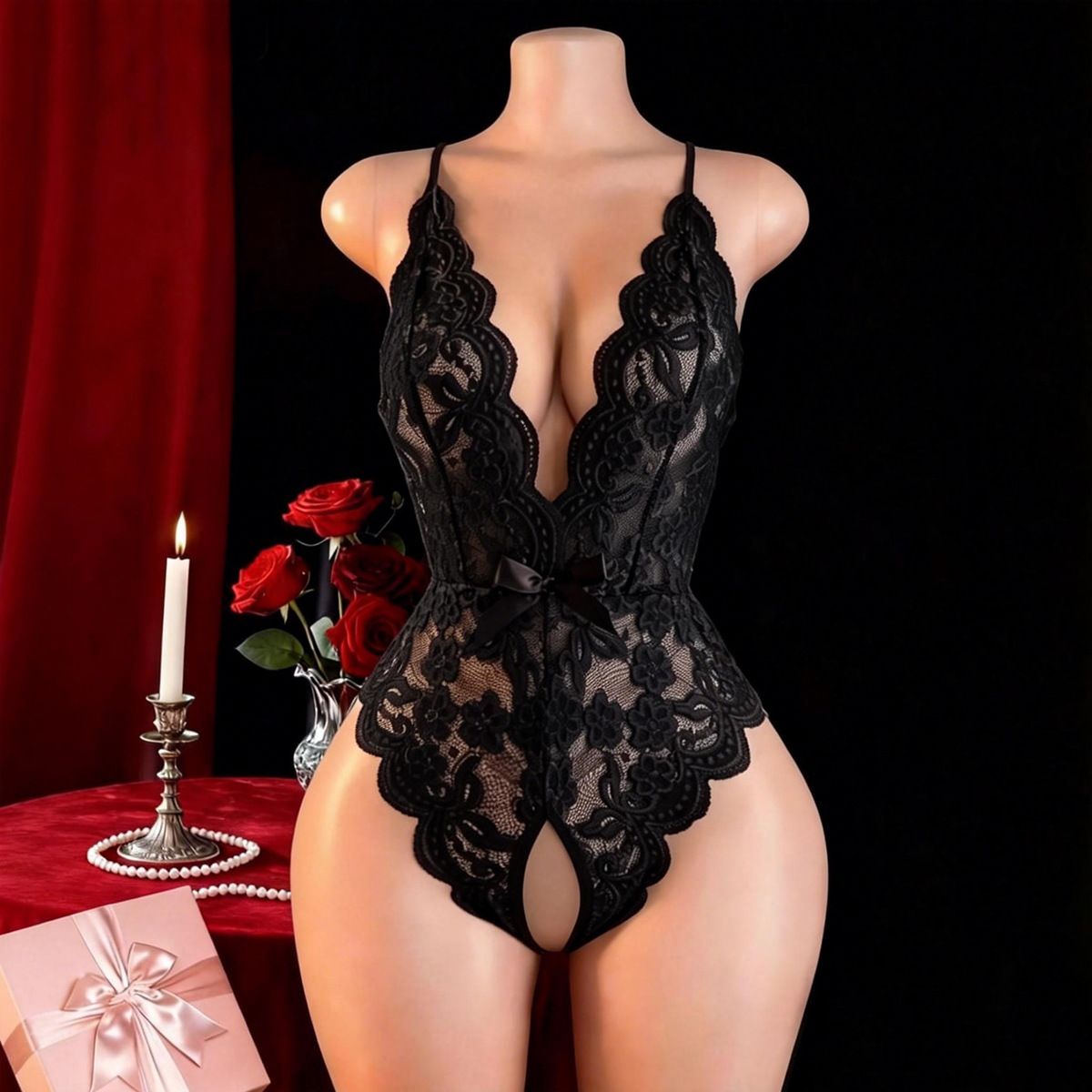 Hot Crotchless Sexy Lingerie F - đánh giá và giá Dolls
