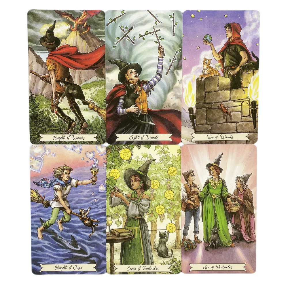 Everyday Witch Tarot Cards Dec - đánh giá và giá Tarot Cards Deck With Guidebook