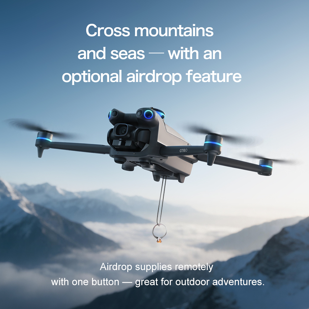 Original GT60 GPS Foldable RC  - đánh giá và giá Fpv Brushless Rc Drone 4K