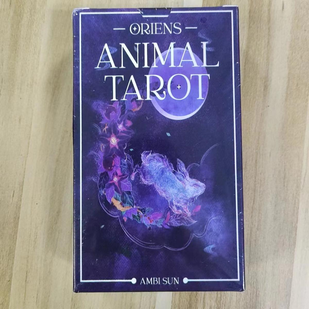 12x7 Cm Oriens Animal Tarot 78 - đánh giá và giá Tarot Cards Deck With Guidebook