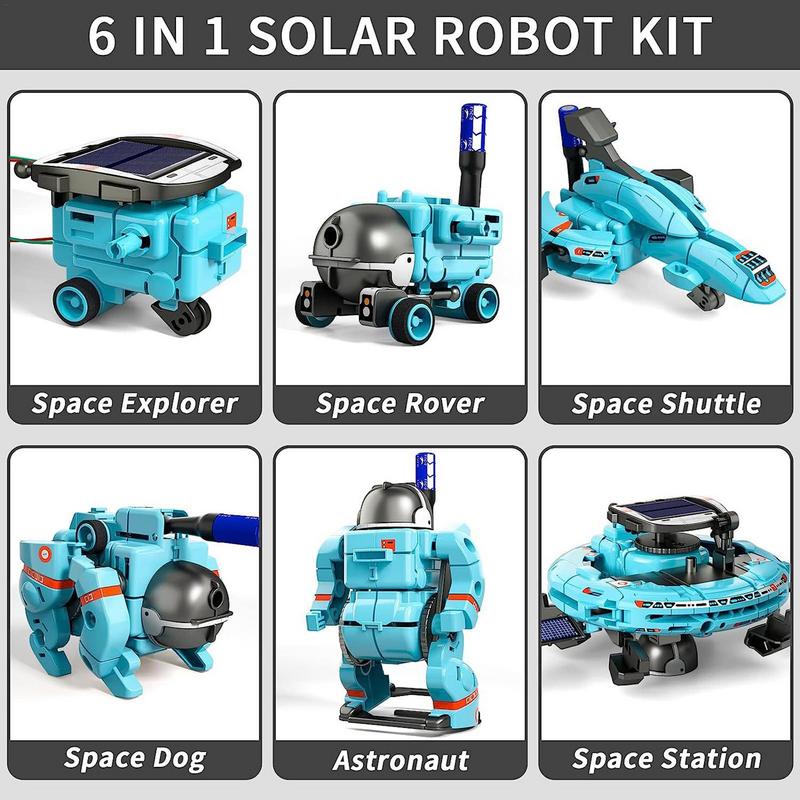 6 In 1 Solar Robot Kit Kids Ed - đánh giá và giá Stem Solar Robot Kit For Kids