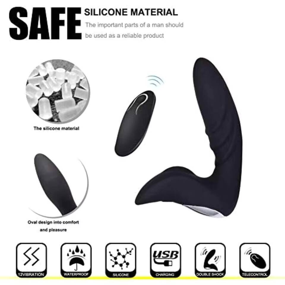 Male Sex Stimulator Anal Plug  - đánh giá và giá Remote Control Toys