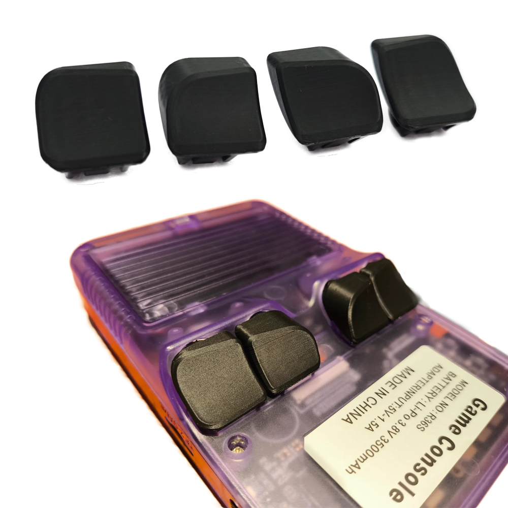 4PCS 3D Printing Back Buttons  - đánh giá và giá Retro Handheld Game Console R36S