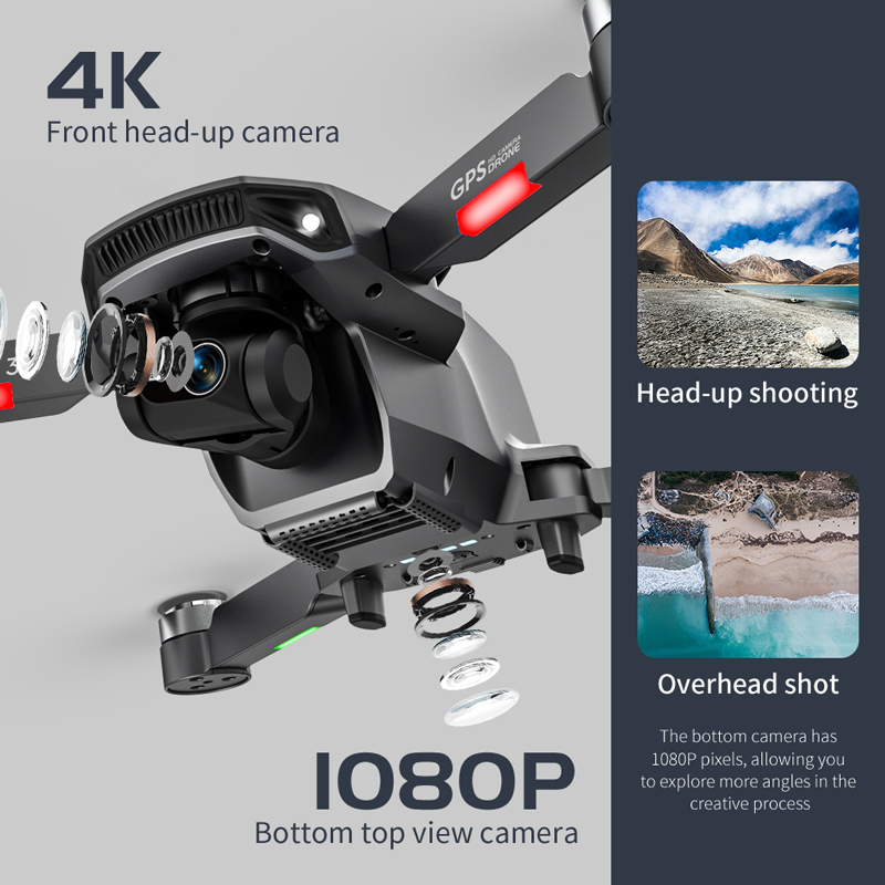 L106 Pro 3 Drone 5G WIFI FPV F - đánh giá và giá Fpv Brushless Rc Drone 4K
