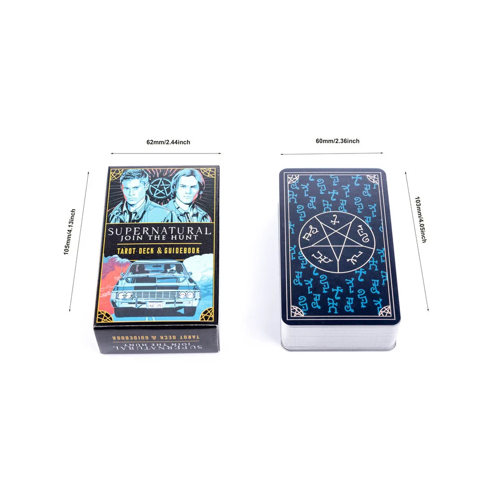 Supernatural Tarot Deck and Gu - đánh giá và giá Tarot Cards Deck With Guidebook