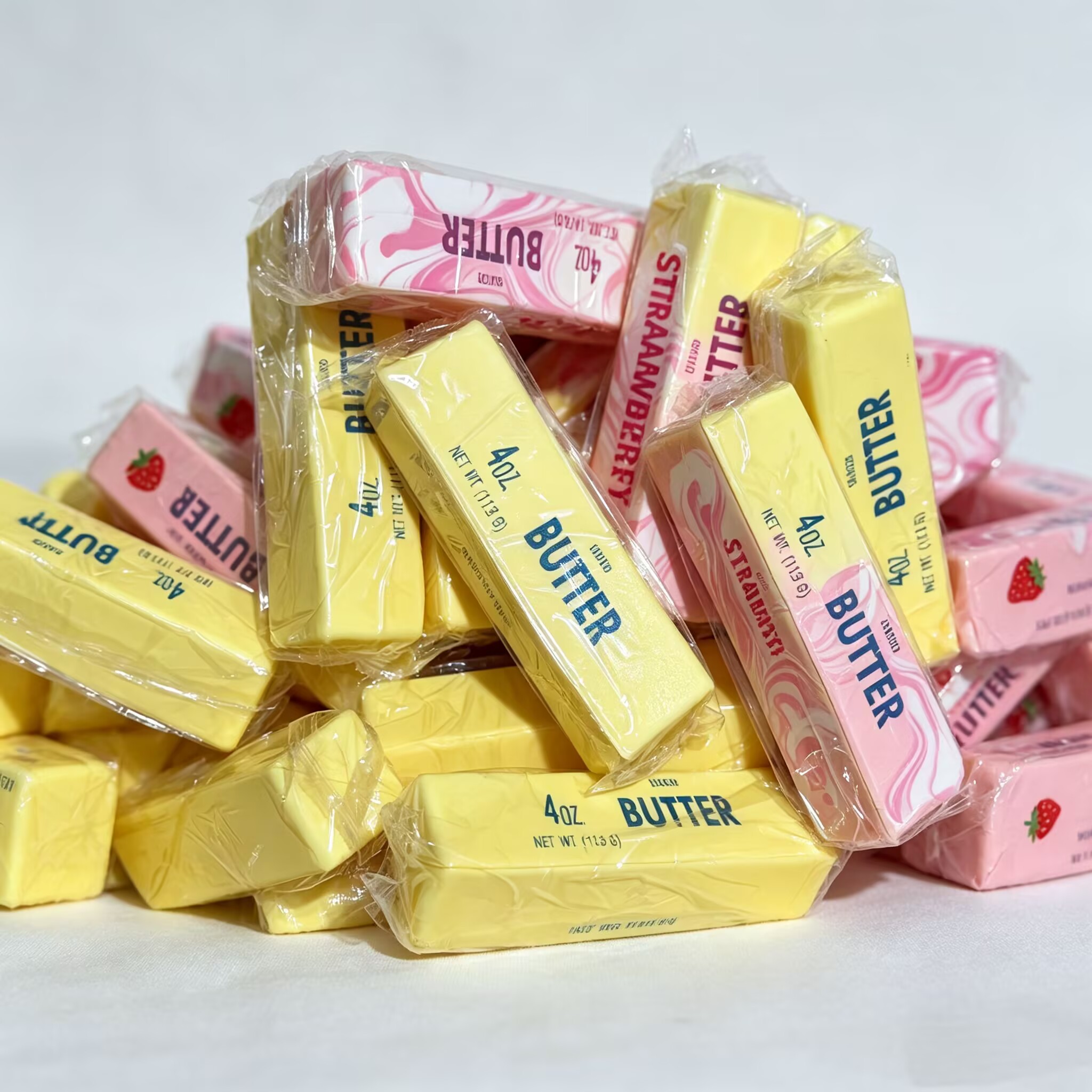Butter Stick Squishy Stress Ba - đánh giá và giá Building Blocks