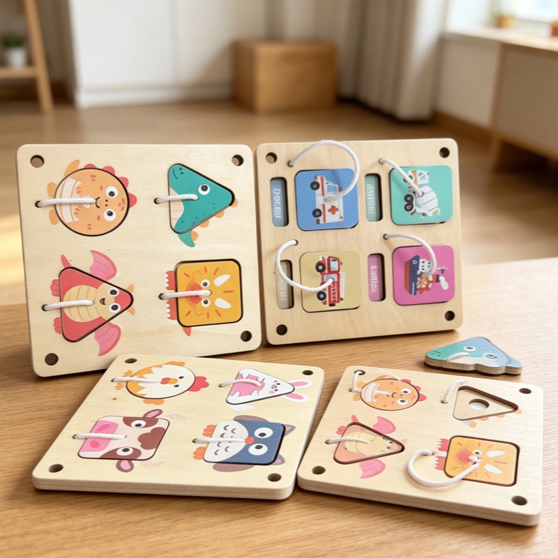 Montessori Wooden Busy Board D - đánh giá và giá Montessori Wooden Busy Board Toddler