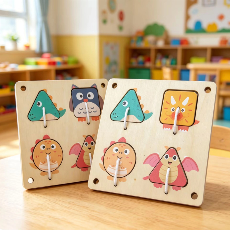 Montessori Wooden Busy Board D - đánh giá và giá Montessori Wooden Busy Board Toddler