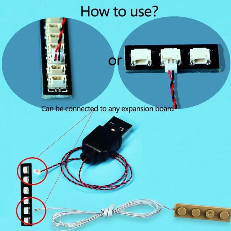DIY 50cm USB Power Cable Compa - đánh giá và giá Building Blocks