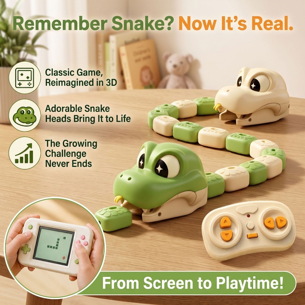 Remote Controlled Greedy Snake - đánh giá và giá Educational Toys