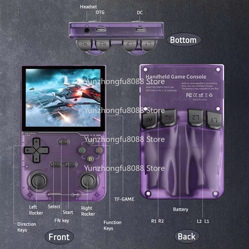 L K36 Handheld Game Console 3. - đánh giá và giá Retro Handheld Game Console R36S