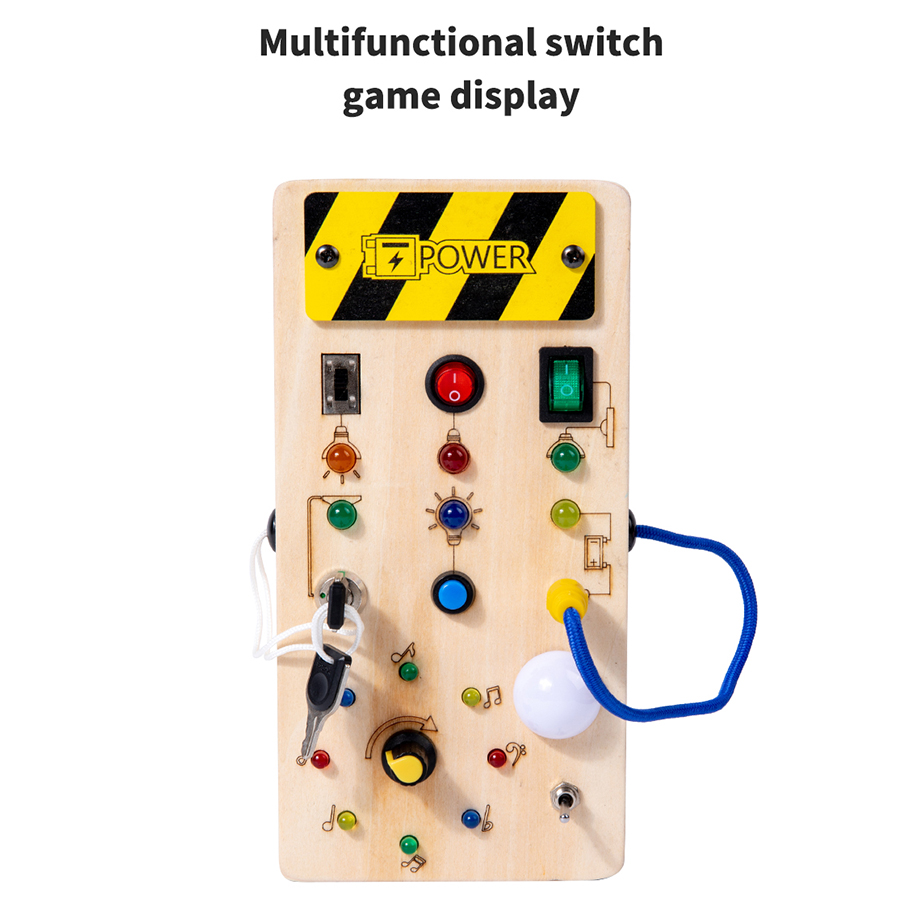 Montessori Busy Board Sensory  - đánh giá và giá Montessori Wooden Busy Board Toddler