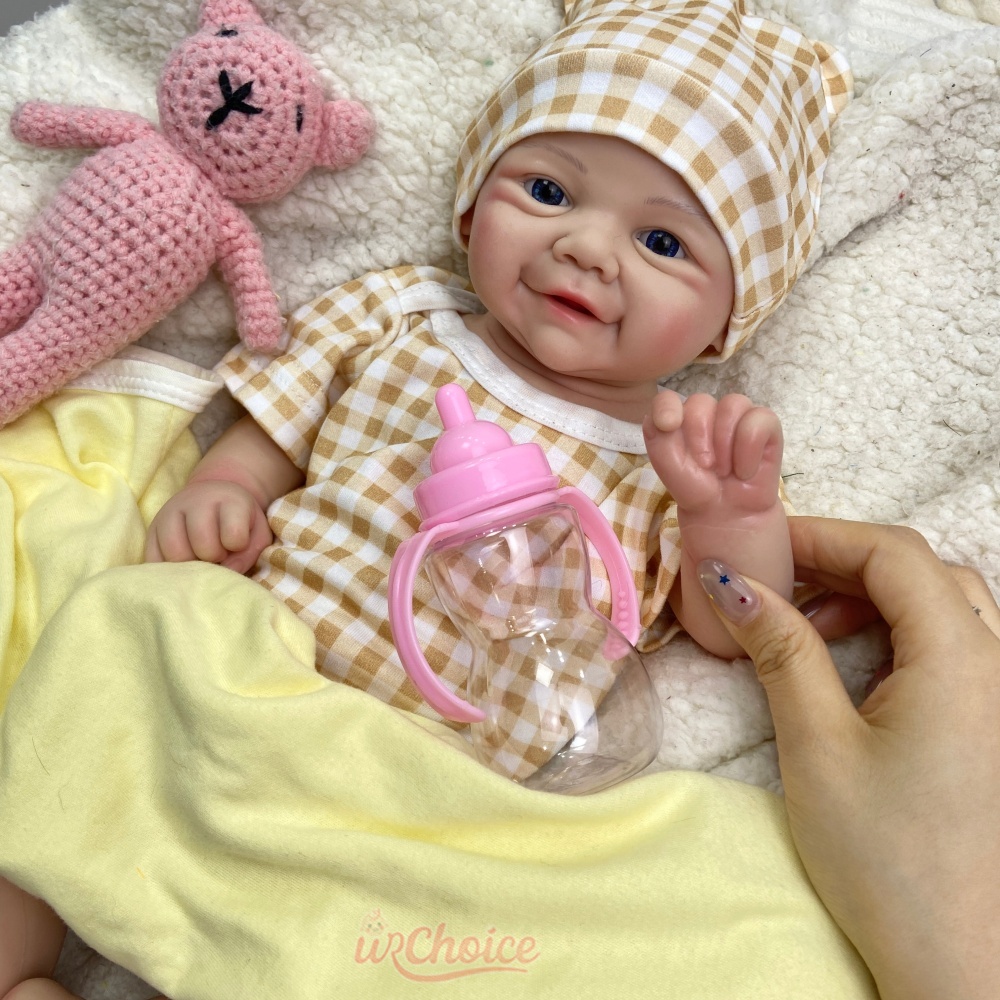 Open Eyes Full Body Silicone R - đánh giá và giá Reborn Baby Doll Silicone Realistic