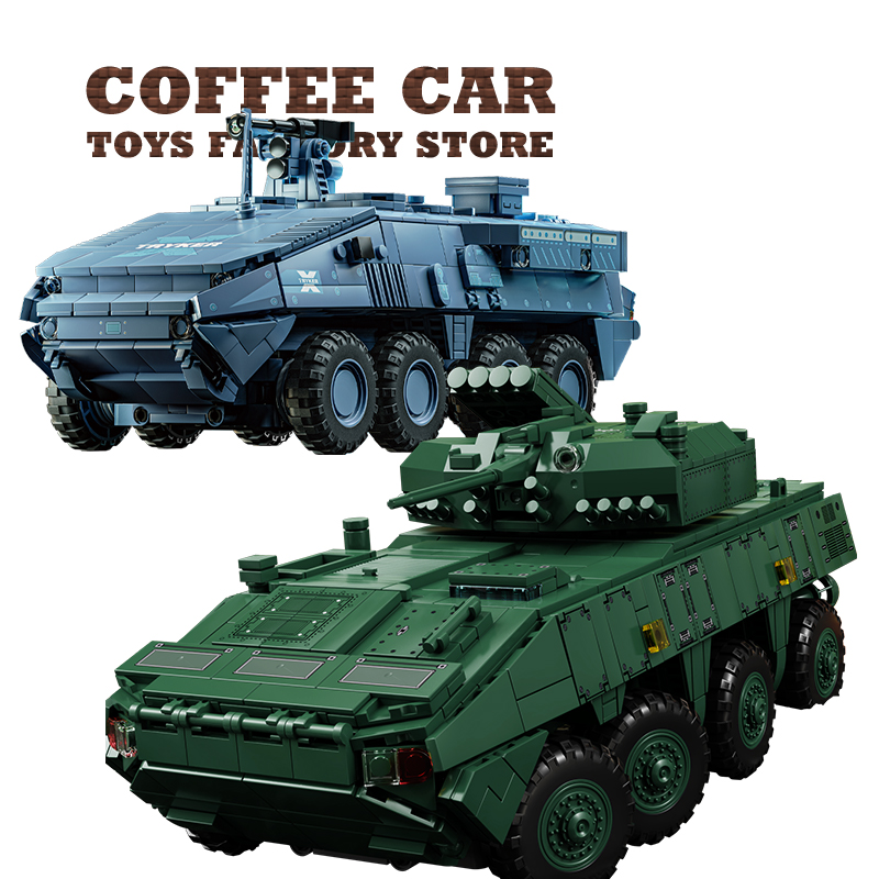Main Tank T-14 Building Blocks - đánh giá và giá Lego Compatible Military Tank