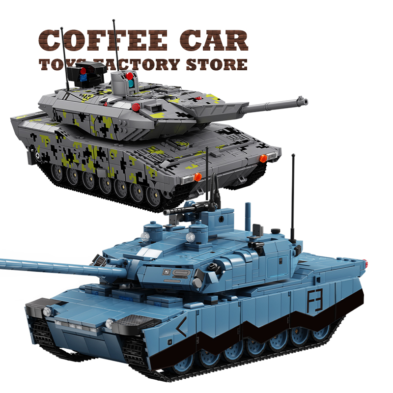 Main Tank T-14 Building Blocks - đánh giá và giá Lego Compatible Military Tank