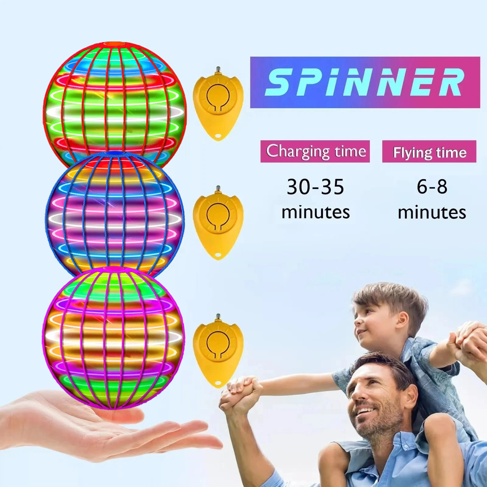 Flying Ball Boomerang Flyorb M - đánh giá và giá Stem Solar Robot Kit For Kids