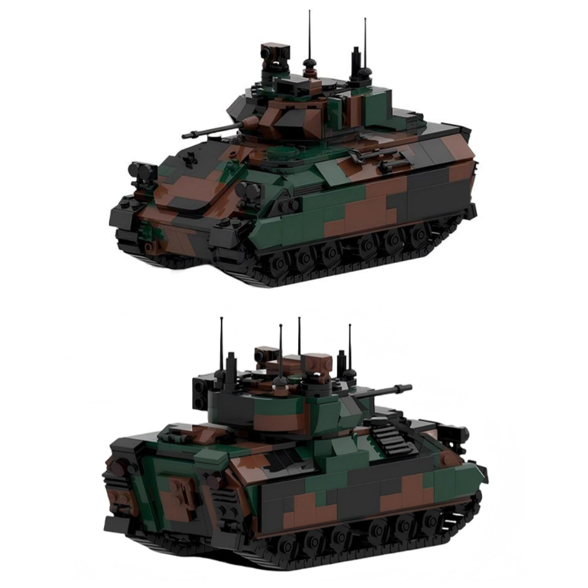 MOC Military Series Tracked Ar - đánh giá và giá Lego Compatible Military Tank