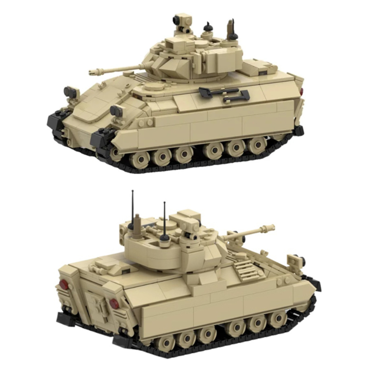 MOC Military Series Tracked Ar - đánh giá và giá Lego Compatible Military Tank
